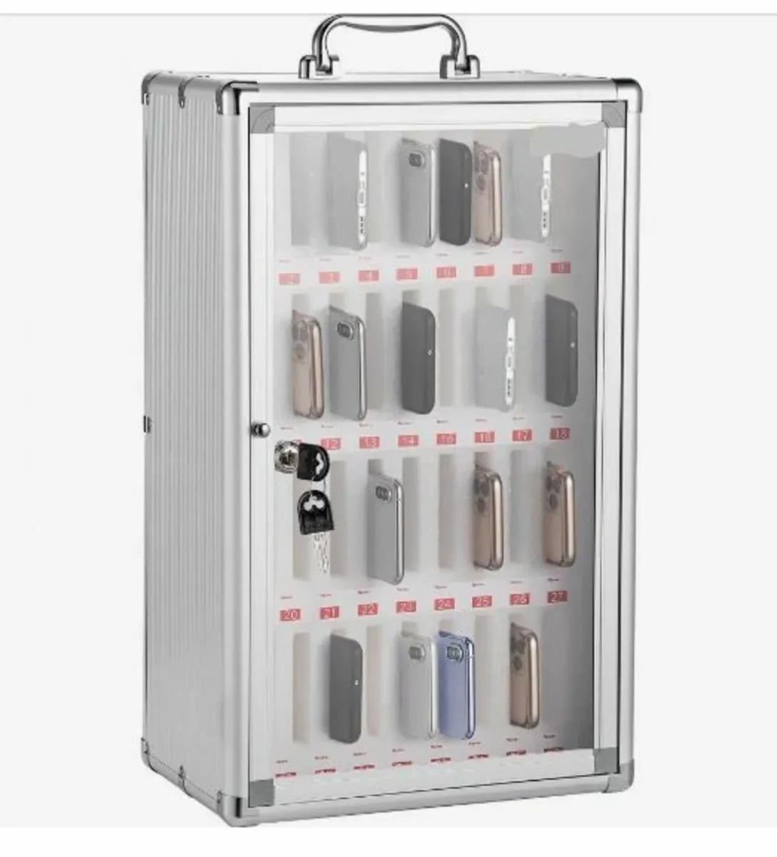 Cell Phone Storage Cabinet, 36 Slots - Image 1