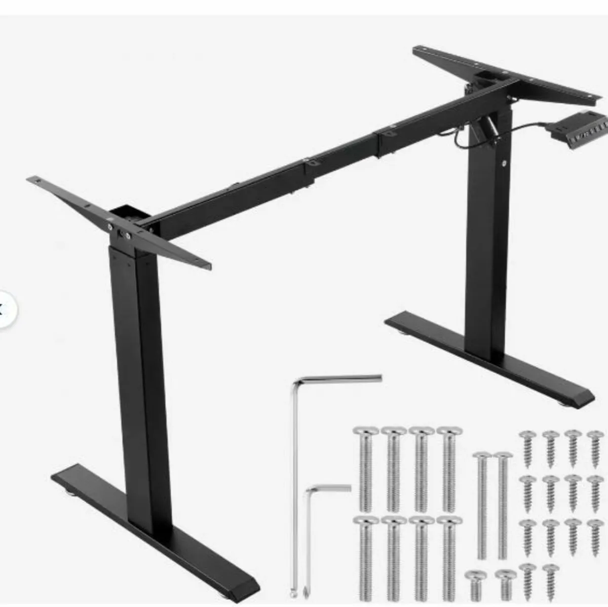 Electric Standing Desk Frame Adjustable 70-117 cm - Image 1