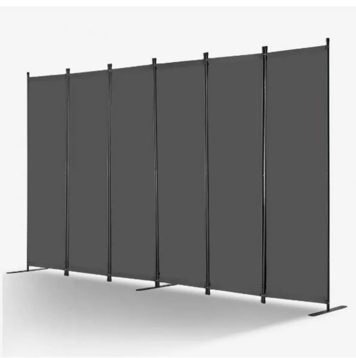 Room Divider 6 Panels Fabric Room - Image 1
