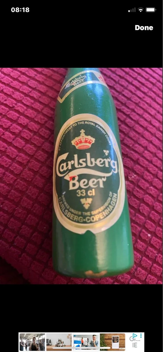 Vintage Timber Carlsberg Bottle Opener - Image 2