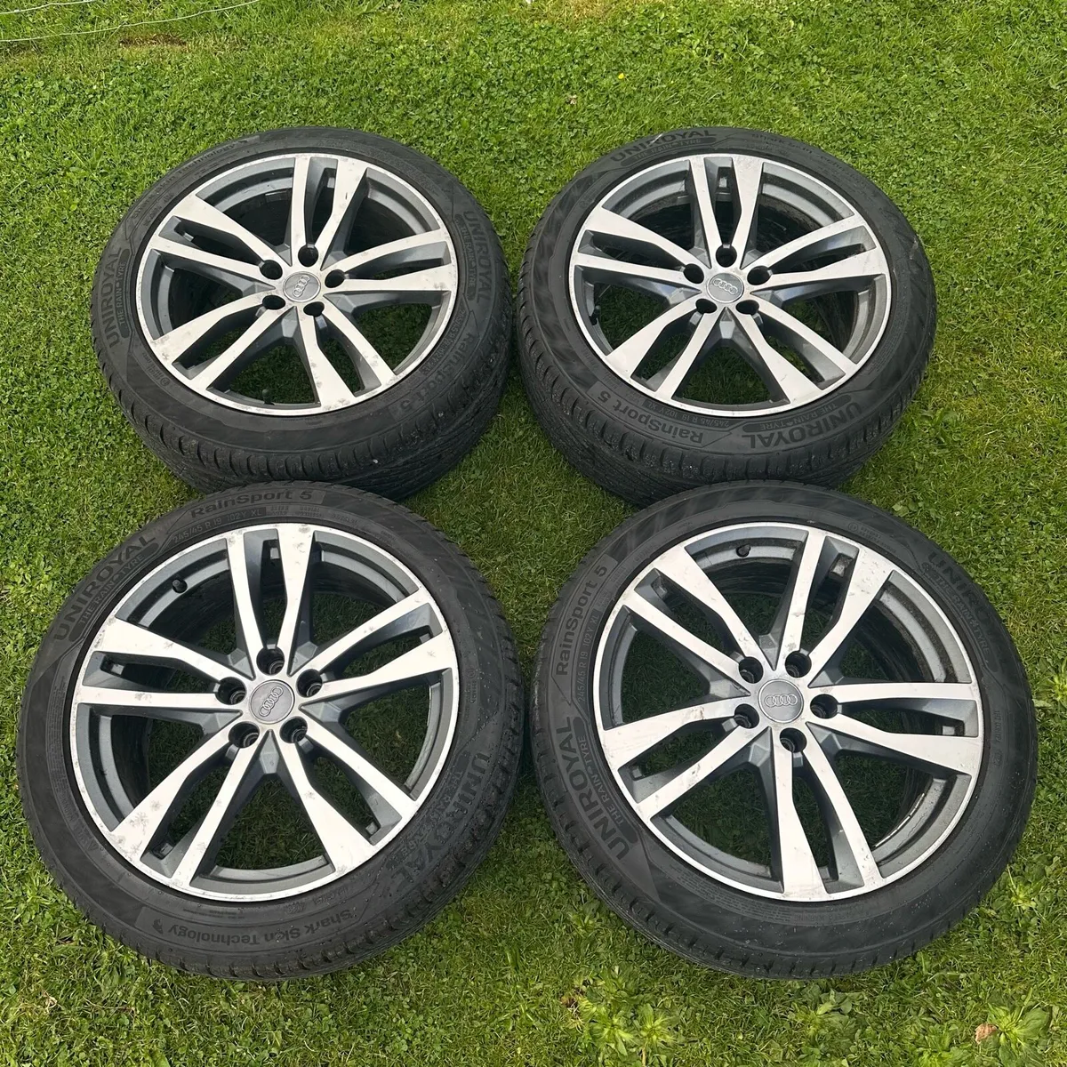 19” Audi Alloys New Tyres - Image 1