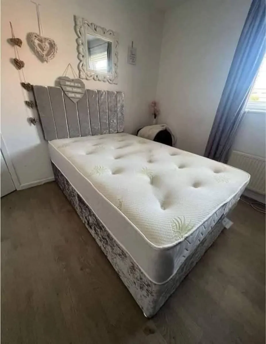 Double & single beds Tyrone
Brand new beds with or - Image 3