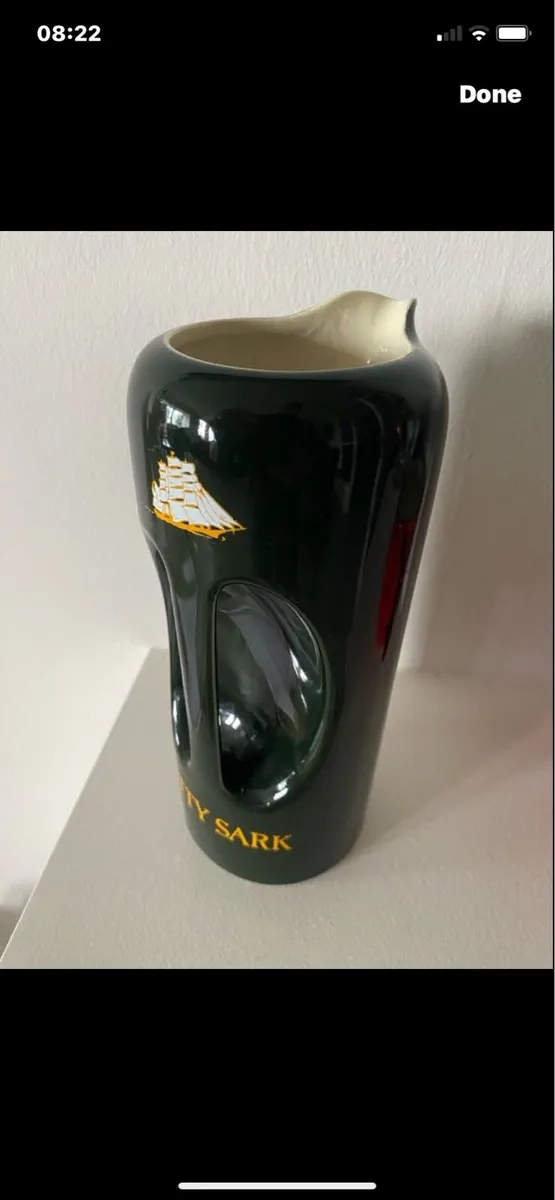 Large Cutty Sark Scotch Whisky Water Jug - Image 1