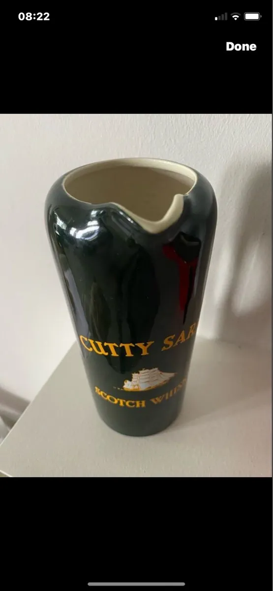 Large Cutty Sark Scotch Whisky Water Jug - Image 2