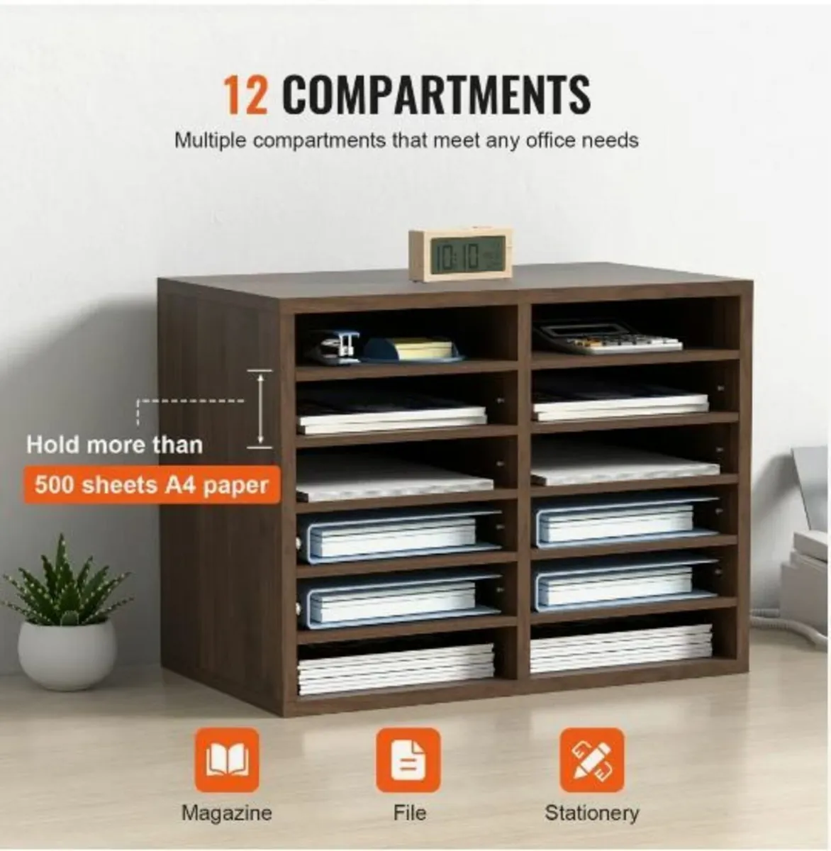 Literature Organizers, 12 Compartments Office - Image 4