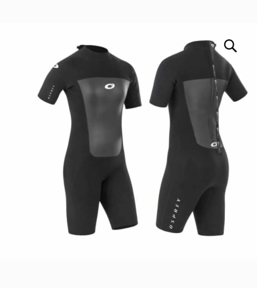 New. Mens Shorty Wetsuit. 38" Chest - Image 1