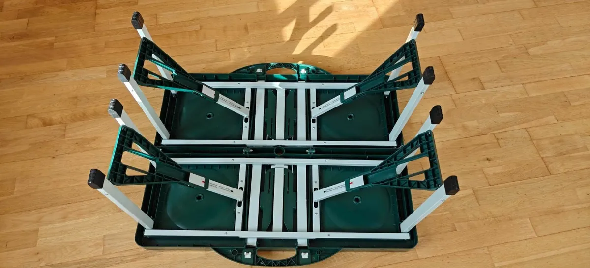 Camping  Folding Table and Chairs Set - Image 4