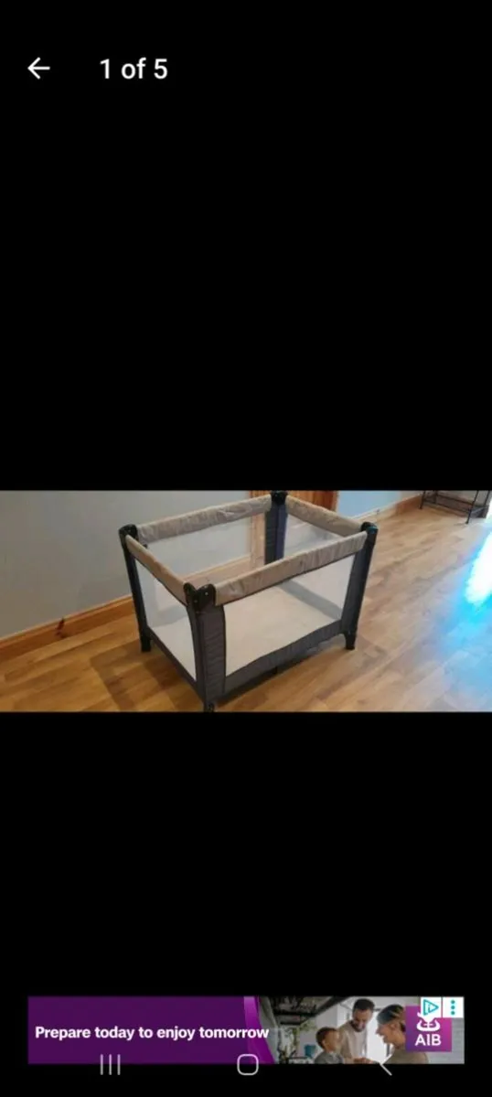 Mamas and Papas Travel Cot - Image 1
