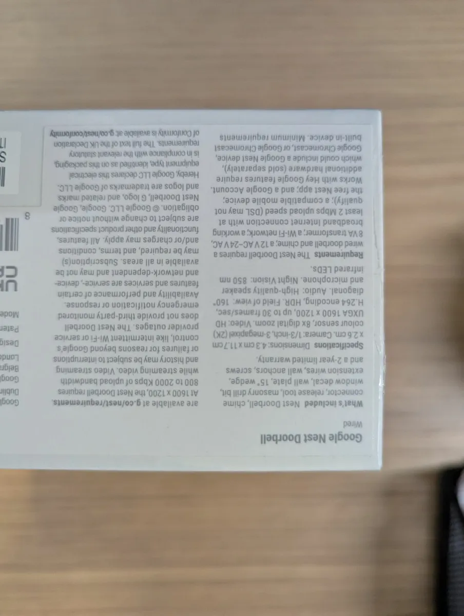 Nest Hello Wired Doorbell by Google - Image 2