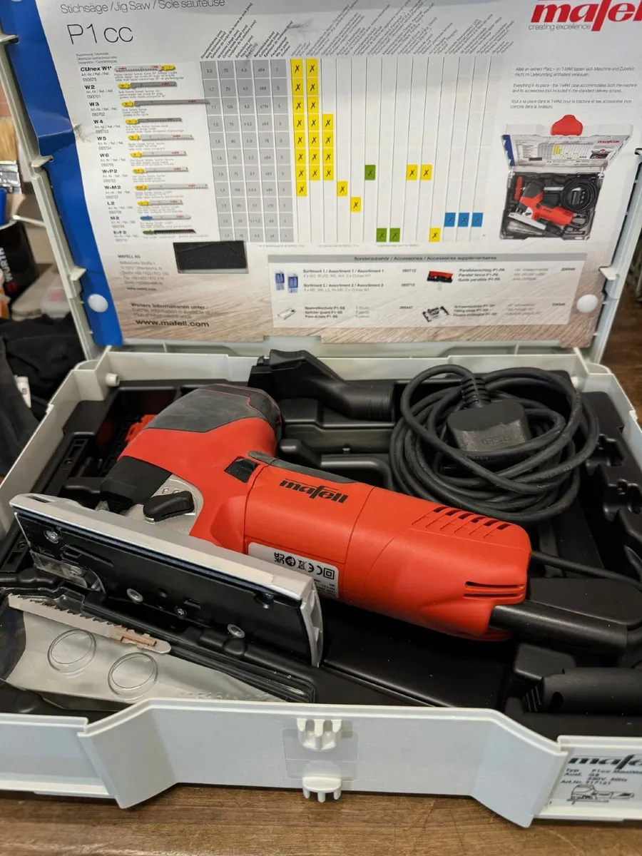 Brand NEW in the box - Mafell P1CC Jigsaw KIT - Image 3