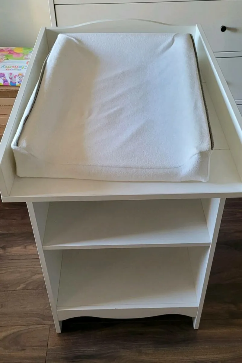 IKEA changing table with babycare mat + cover - Image 3