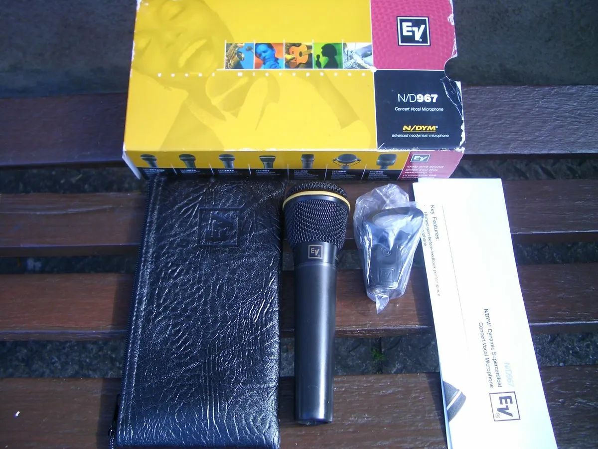 ELECTRO VOICE ND 967 MICROPHONE - Image 1