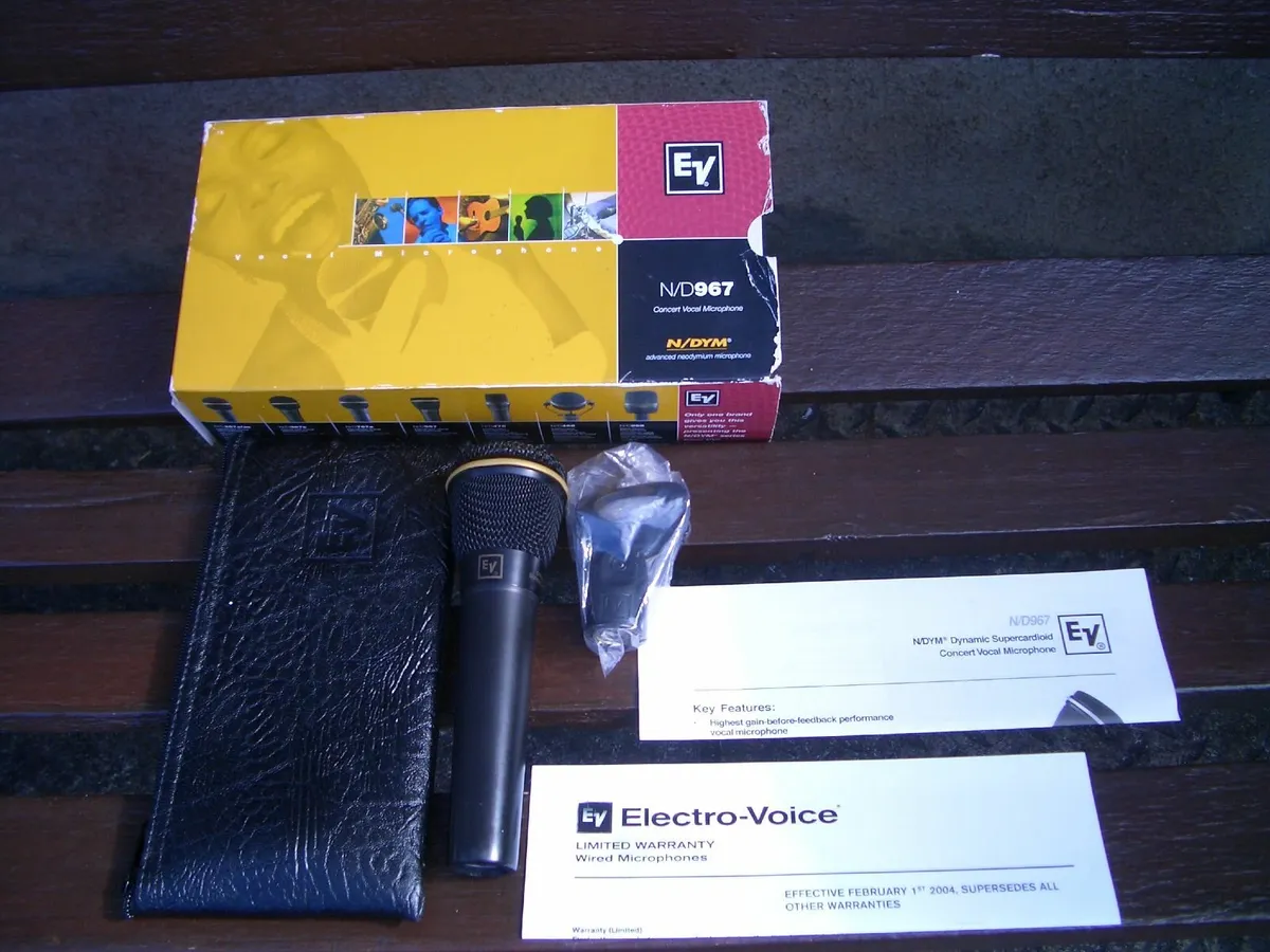 ELECTRO VOICE ND 967 MICROPHONE - Image 2