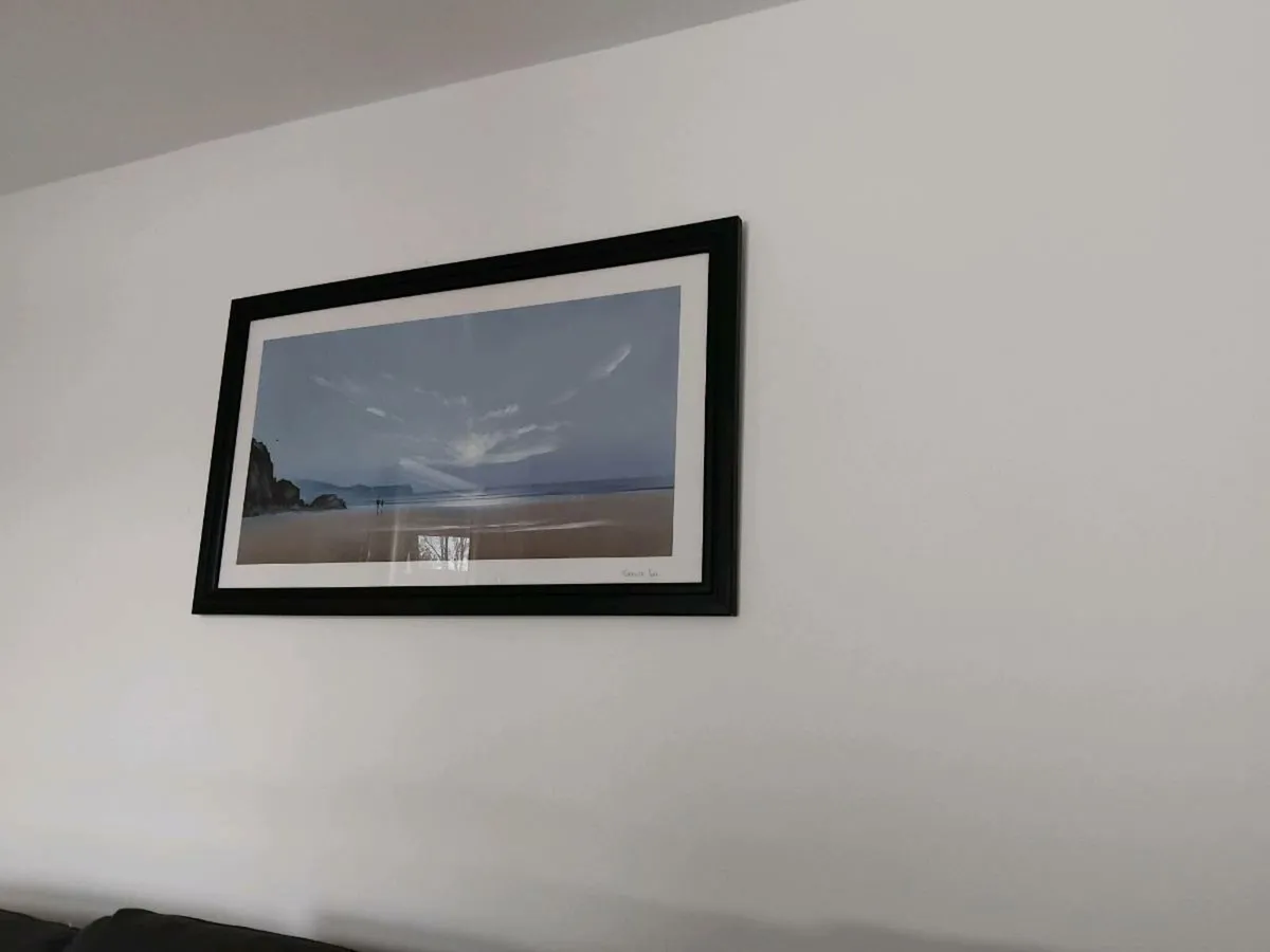 Nice Seascape picture framed by Spence see