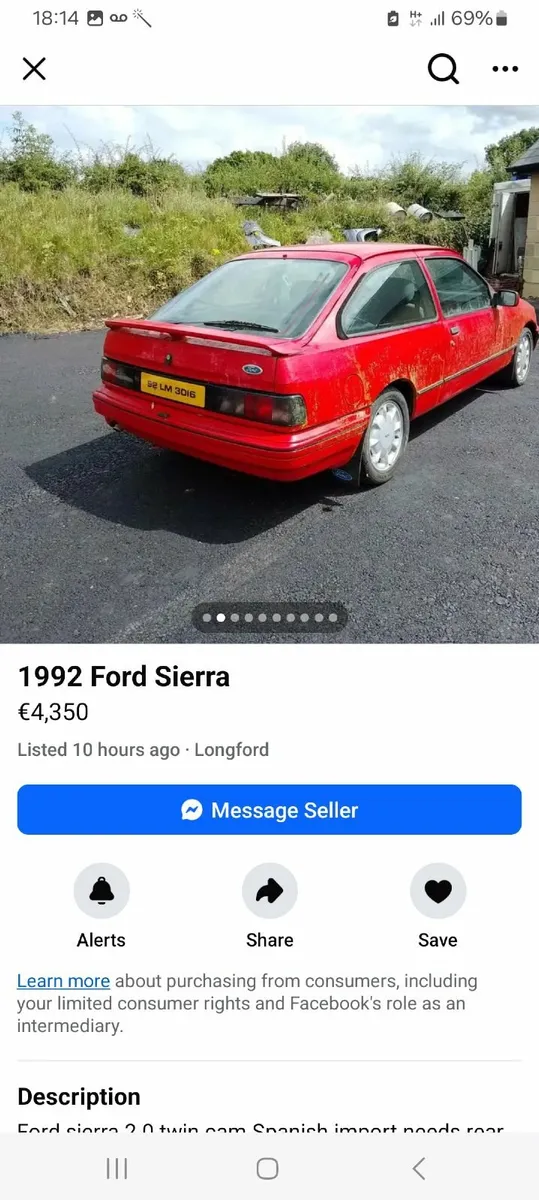 Ford Sierra 1992 - Image 2