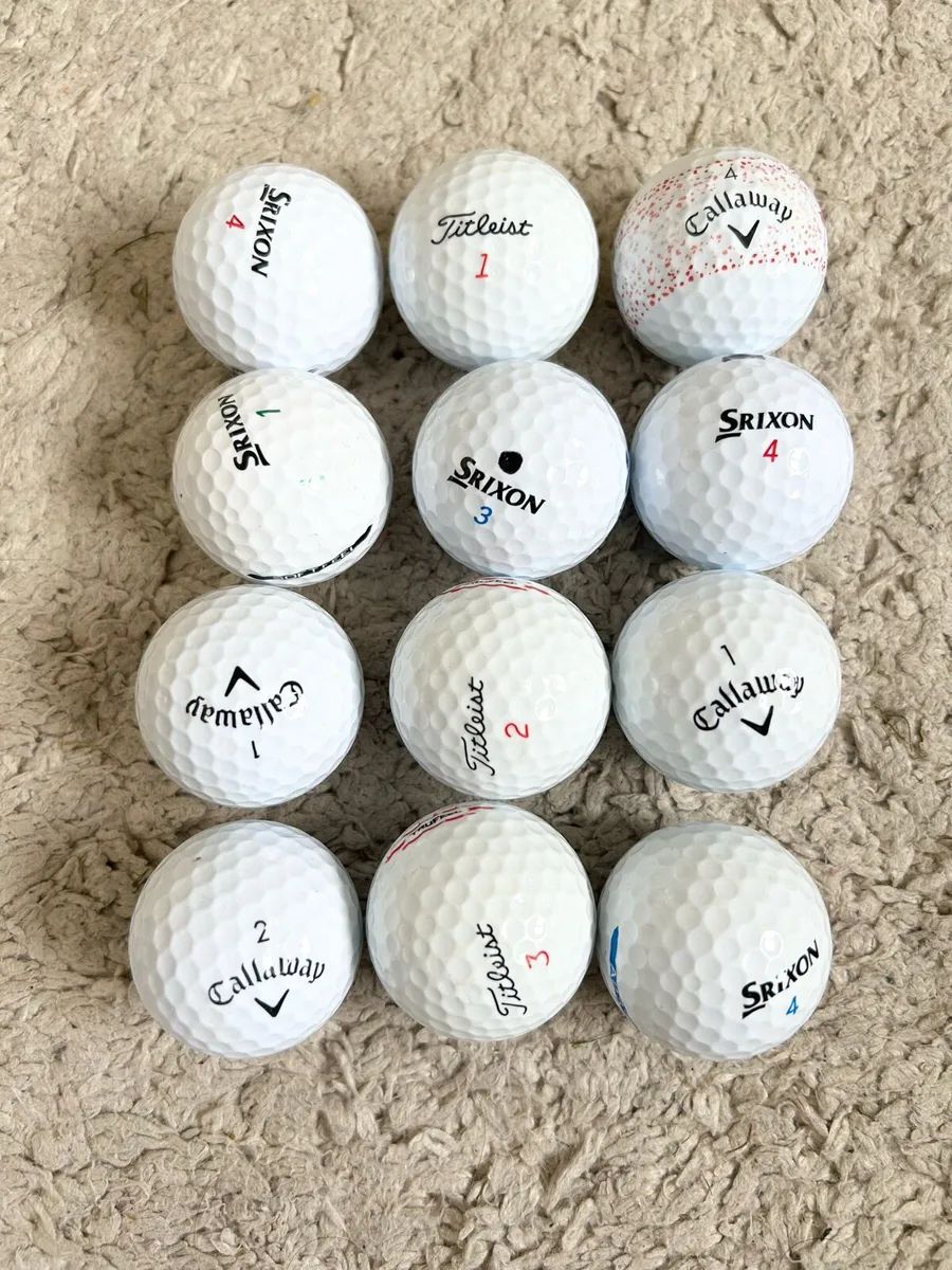34 As New Top Brands Golf Balls - Image 2