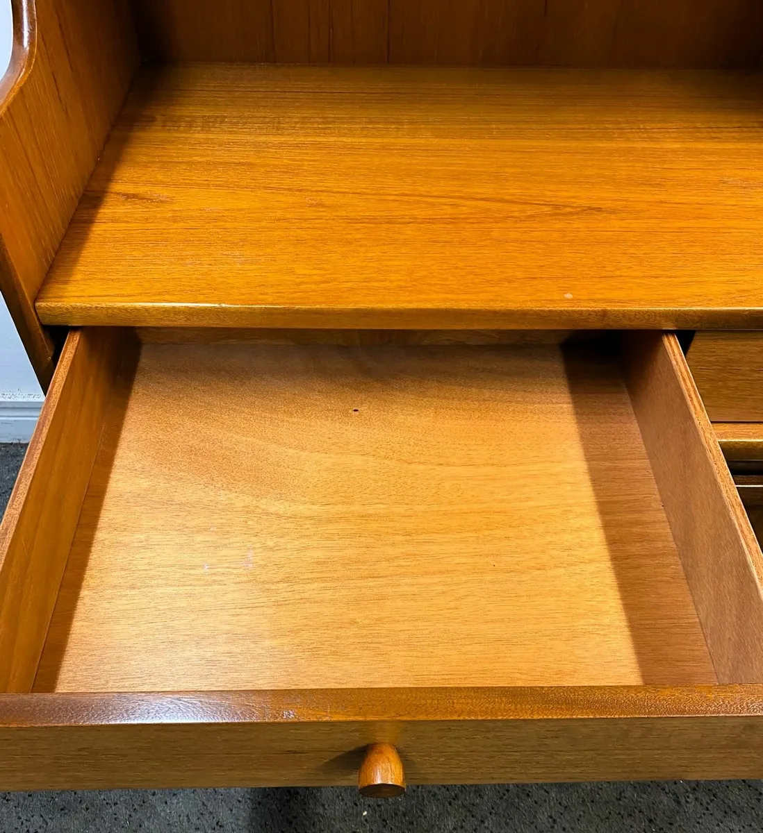 Large Nathan Mid Century Teak Dresser - Image 4