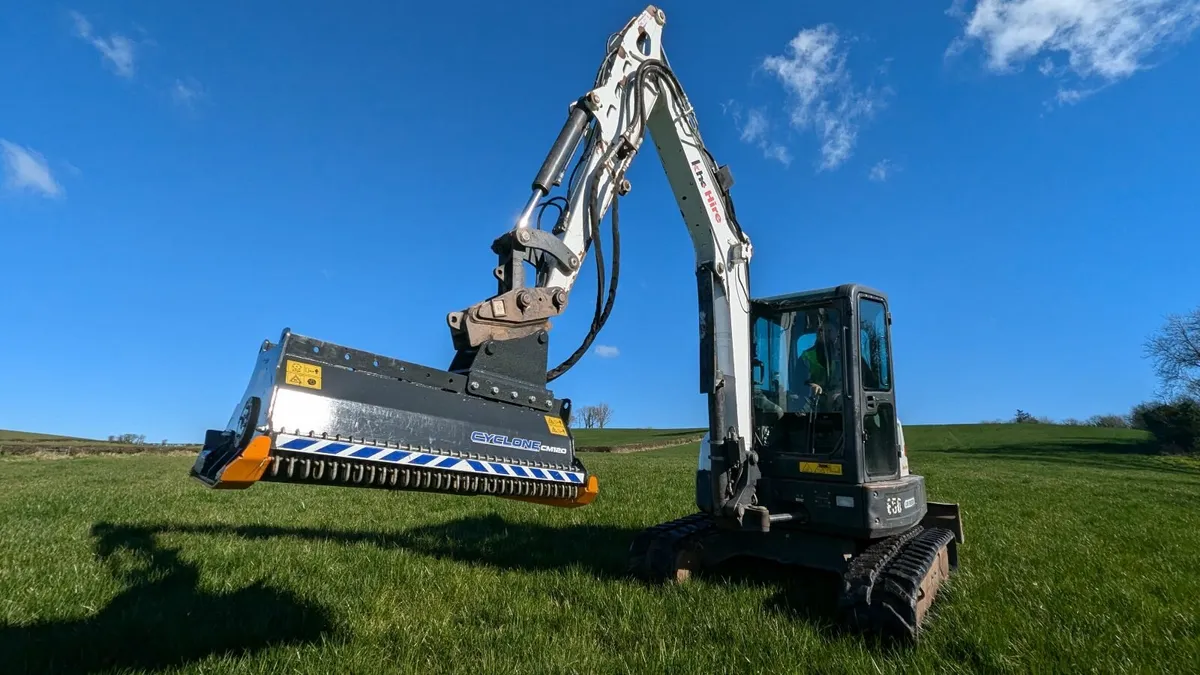 Cyclone CM120 Flail Mower - Image 1