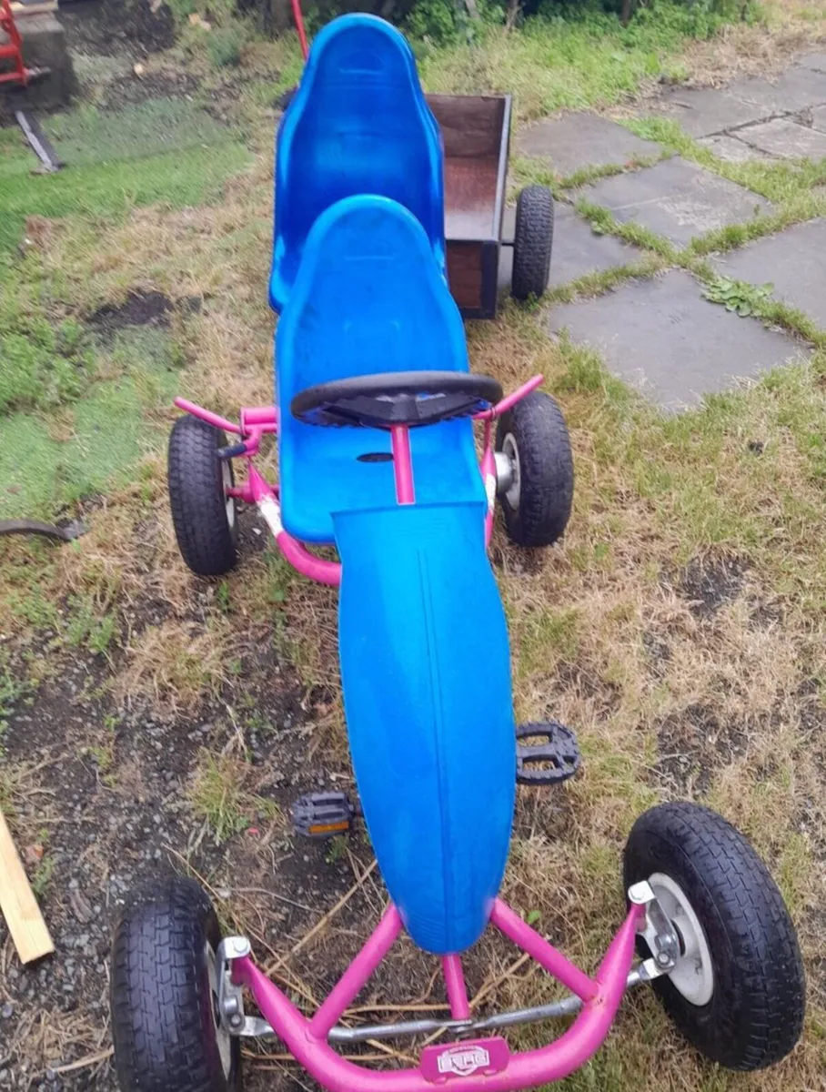Berg go kart an trailer - Image 1