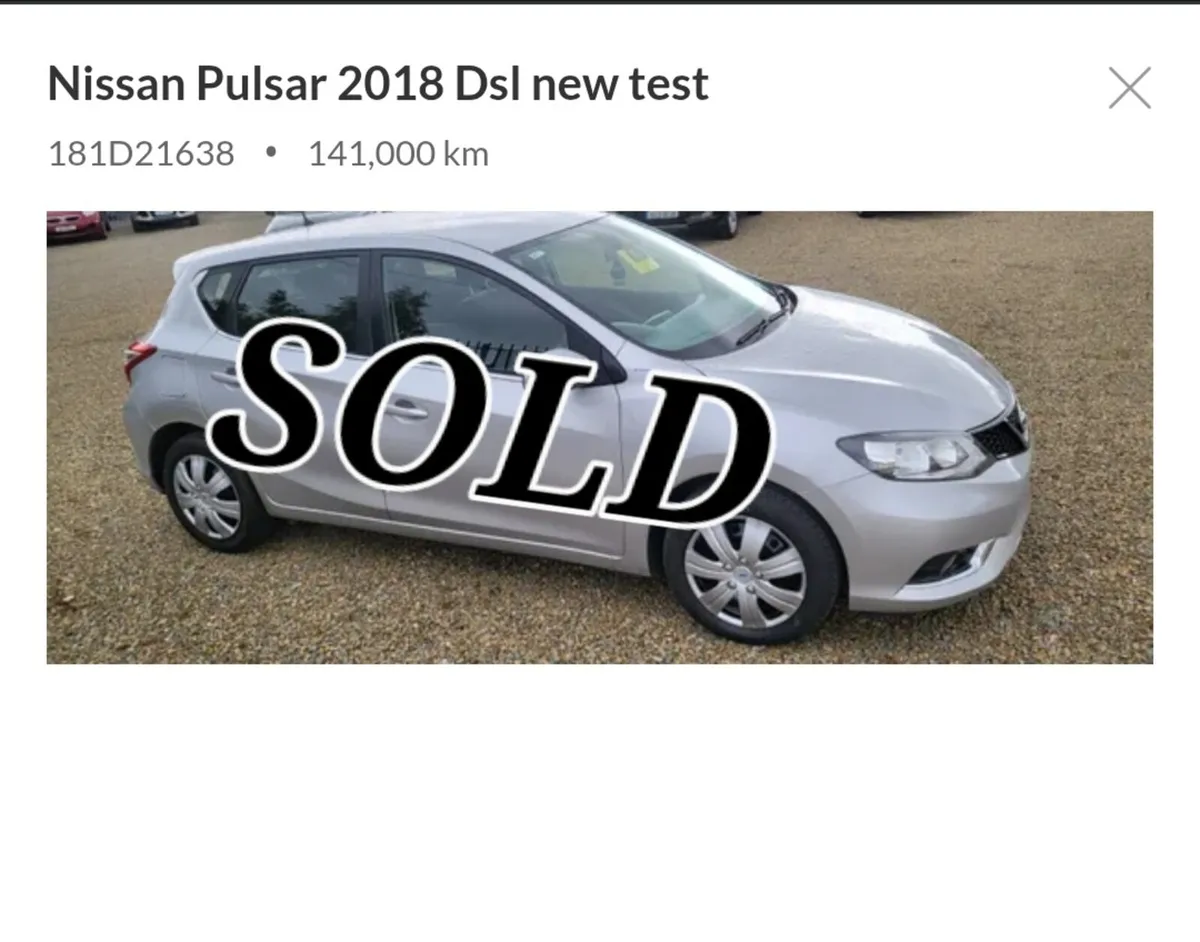 Nissan Pulsar 2018 Dsl new test - Image 1
