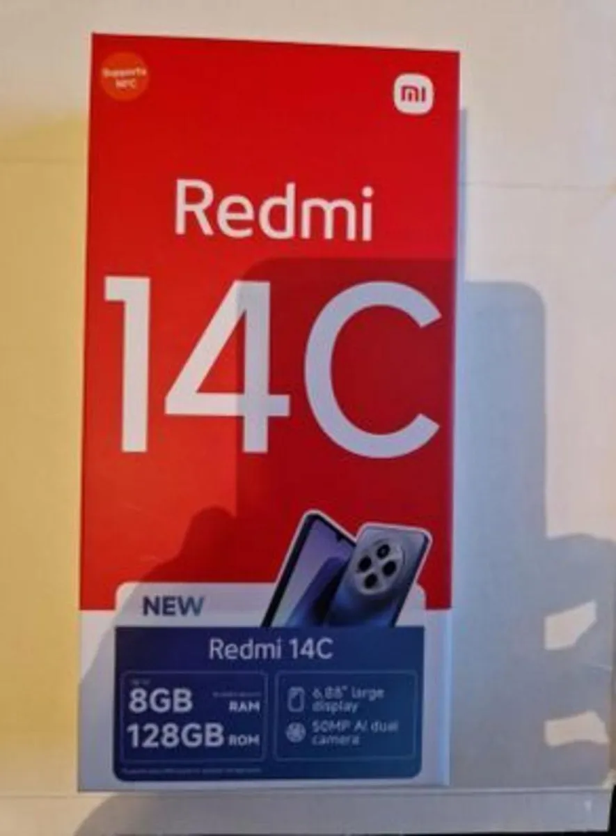 REDMI 14C Mobile Phone, Blue, New - Image 1