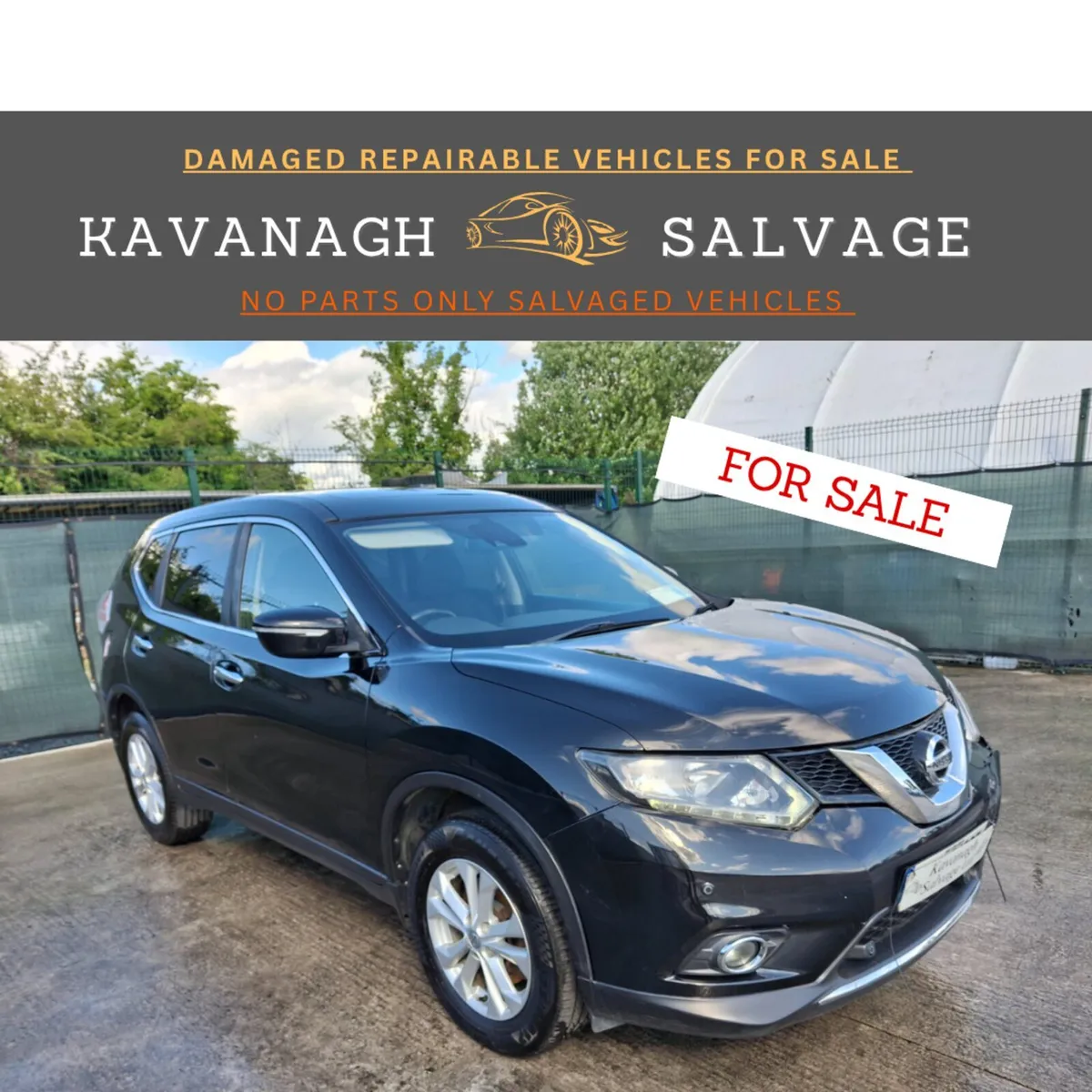 2017 Nissan Xtrail 7 Seater very light damage - Image 1