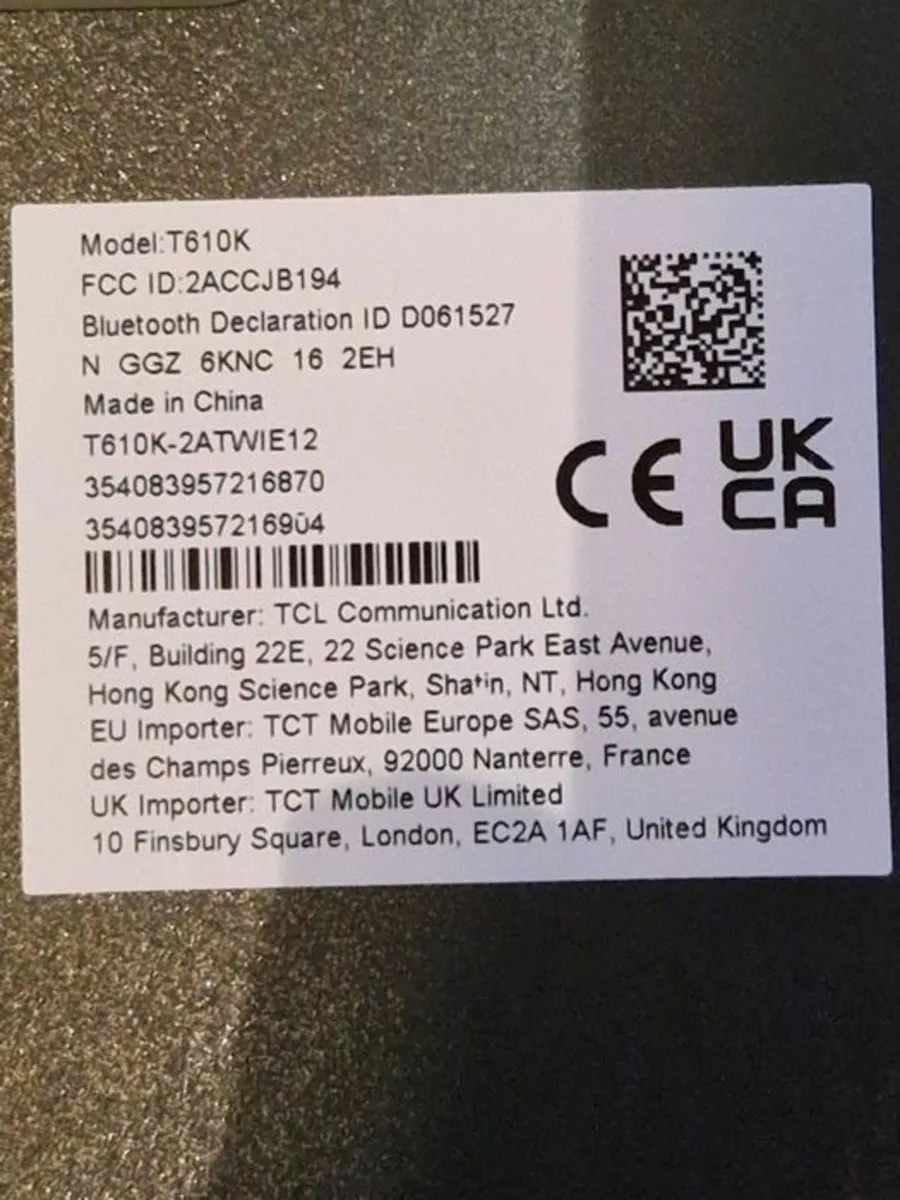 NEW in BOX, TCL40 SE Mobile Phone - Image 4