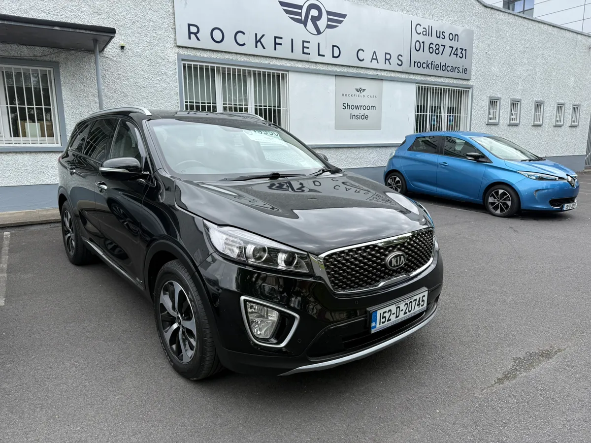 7 SEATS - PLATINUM - AUTO - LOW KMS-HEATED LEATHER - Image 1