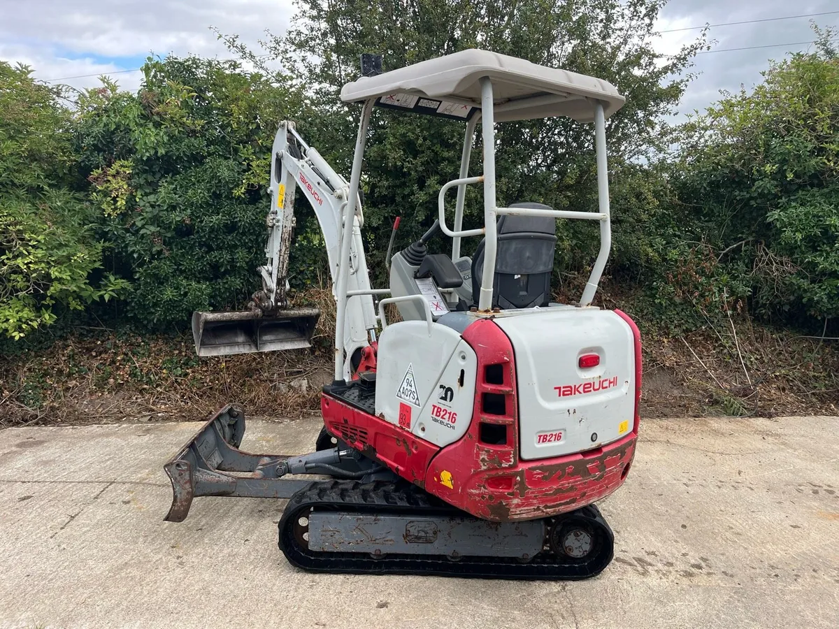 2016 Takeuchi Tb216 - Image 1