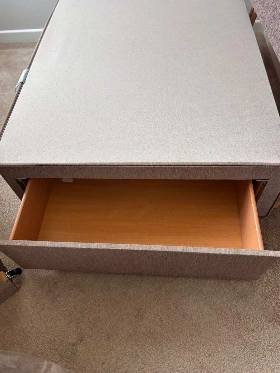 4 foot Bed base & headboard - Image 3
