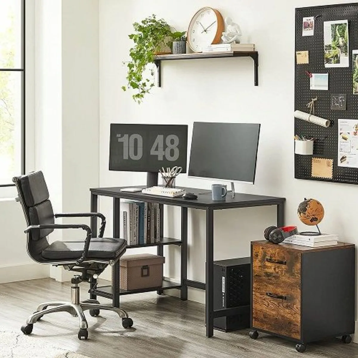 New home office desk with 2 shelves- FREE P&P - Image 4