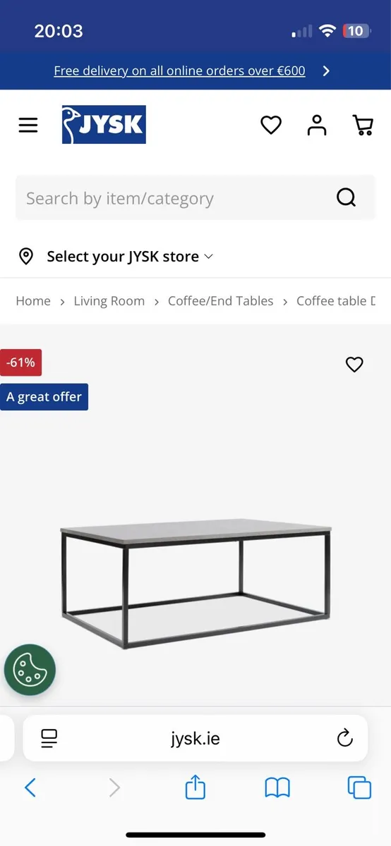 Coffee table