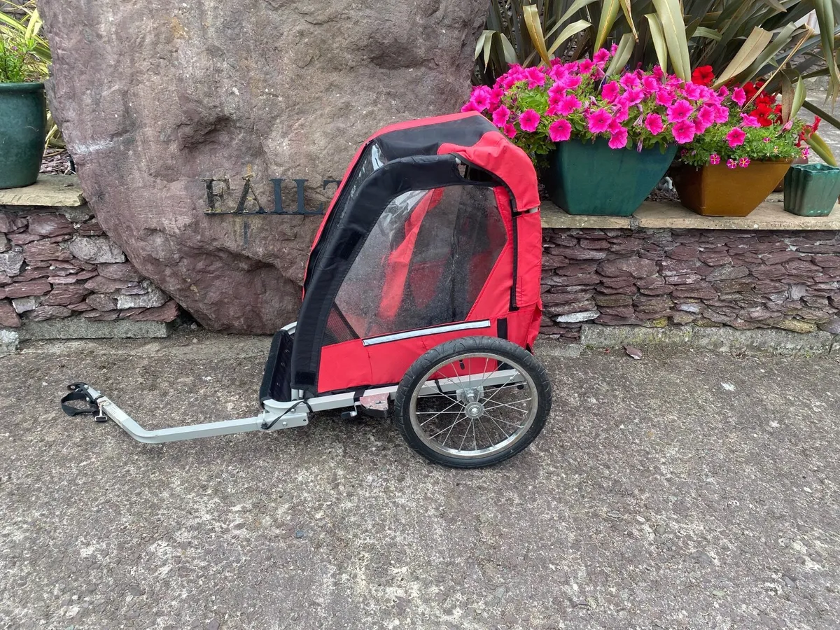 Tag along bicycle rickshaw to carry kids - Image 1