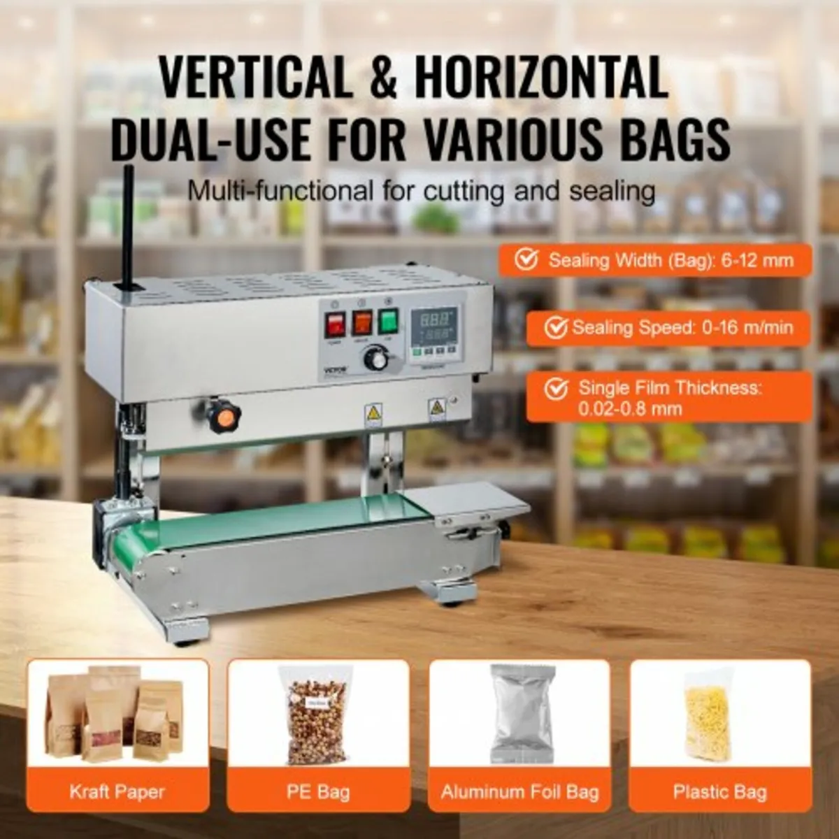 Continuous Bag Band Sealing Machine Vertical Band - Image 3