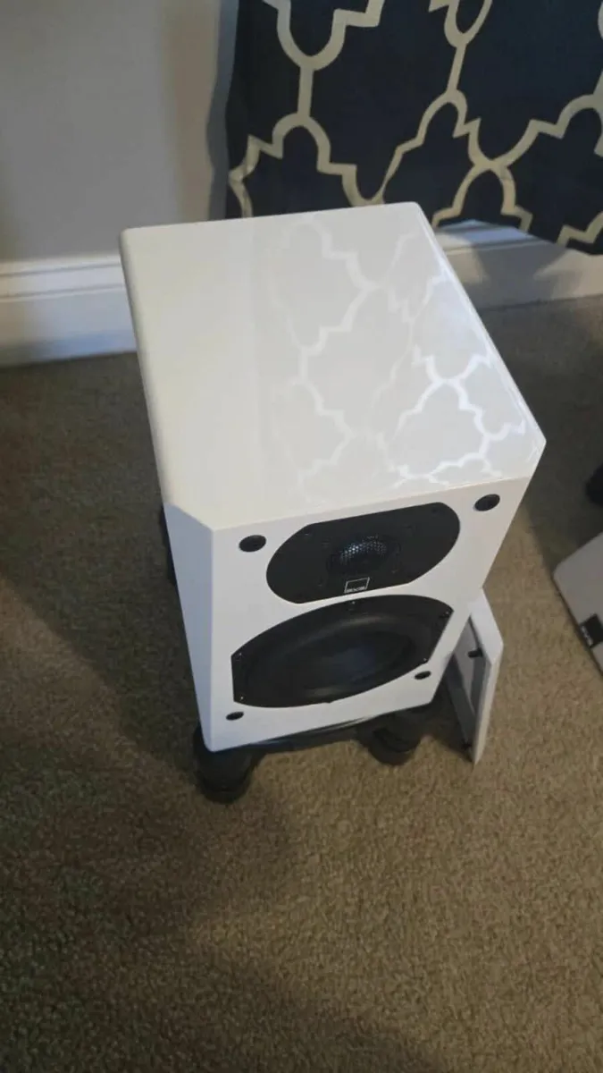 SVS Prime Wireless Pro Gloss White Pair Speakers - Image 1