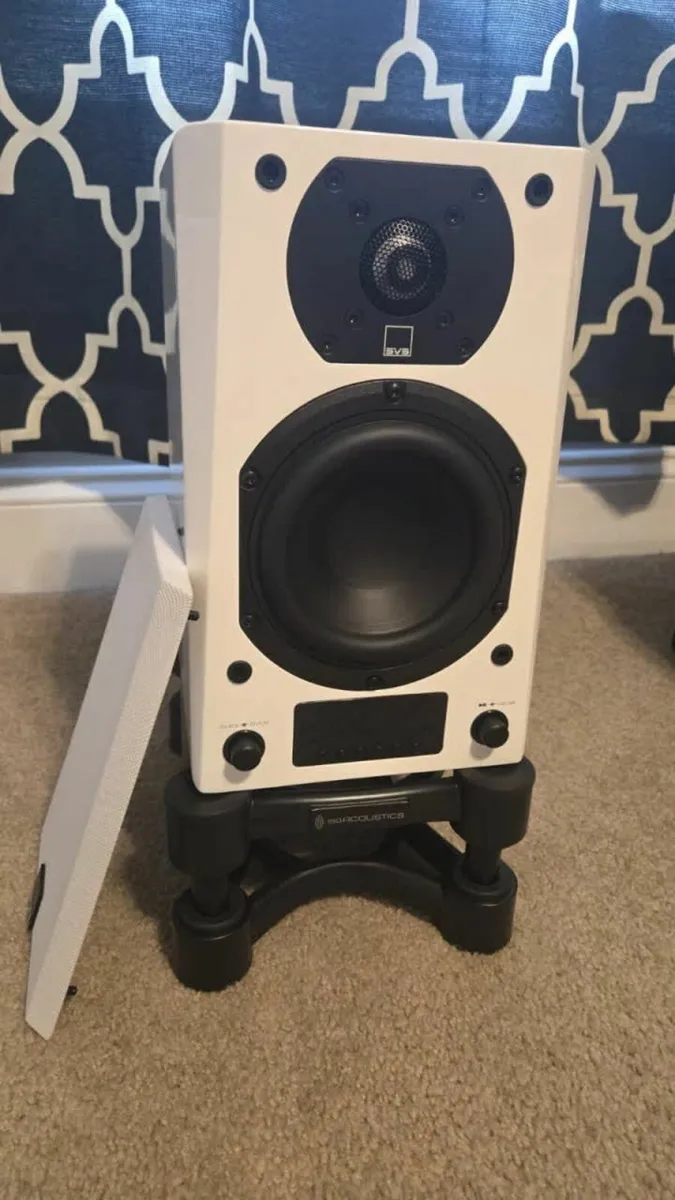 SVS Prime Wireless Pro Gloss White Pair Speakers - Image 4