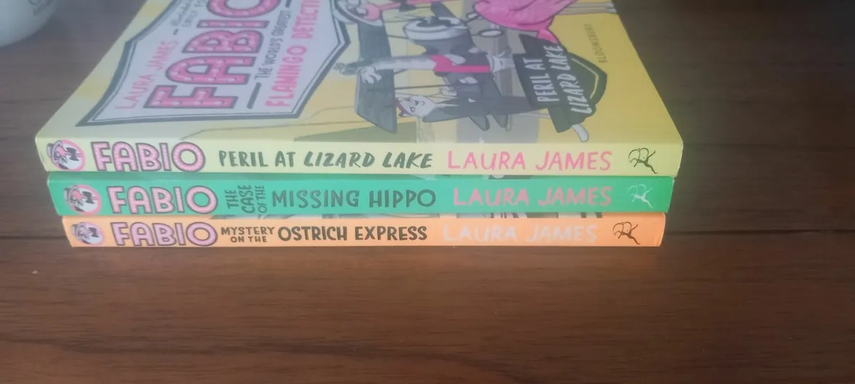 Fabio the Flamingo Detective Books x 3 [Listed]