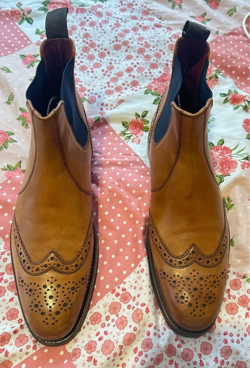 Loko Hoskins’ is a premium brogue Chelsea Boot - Image 1