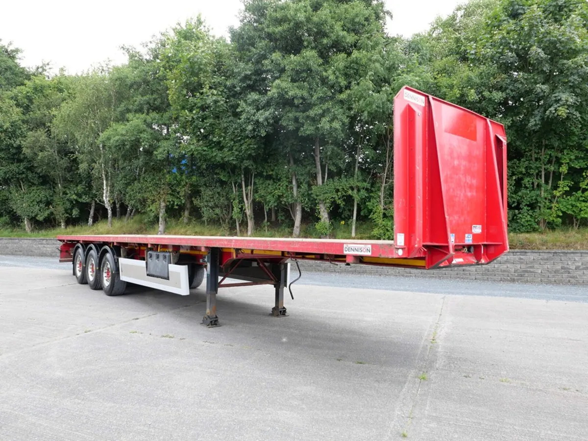 2015 Dennison Flat Trailer - (Ref id T2-01927) - Image 1