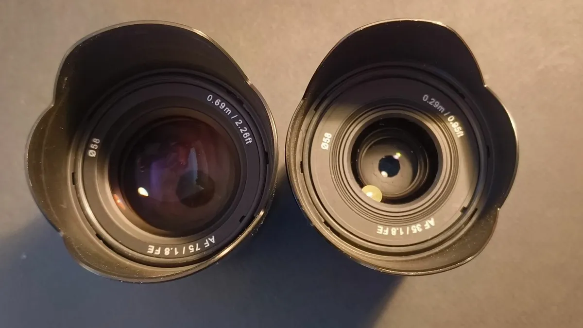 Samyang 35mm and 75mm lenses for Sony FE - Image 2