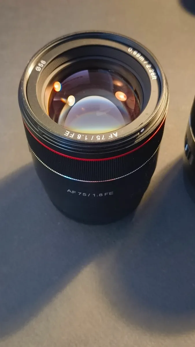 Samyang 35mm and 75mm lenses for Sony FE - Image 4