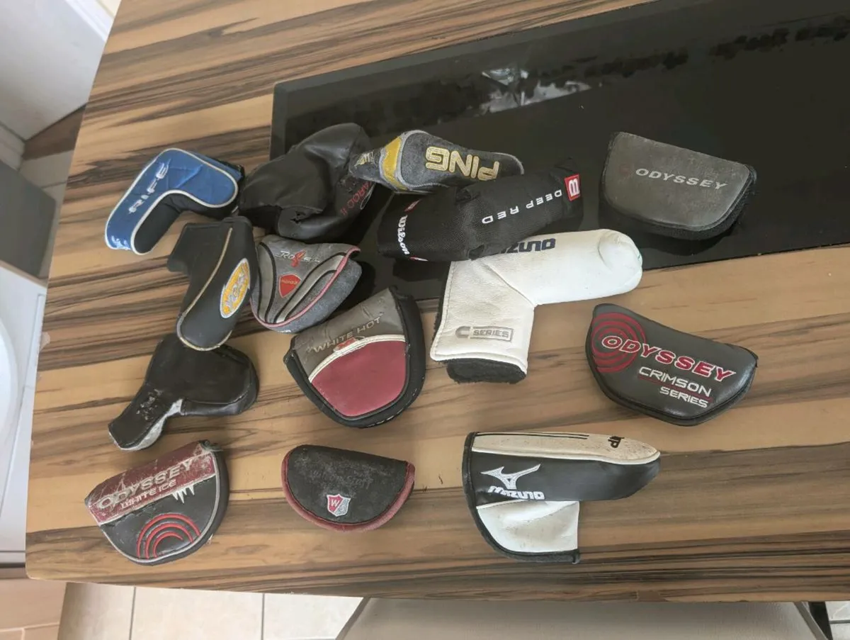 Rare golf putter head covers ping TaylorMade - Image 1