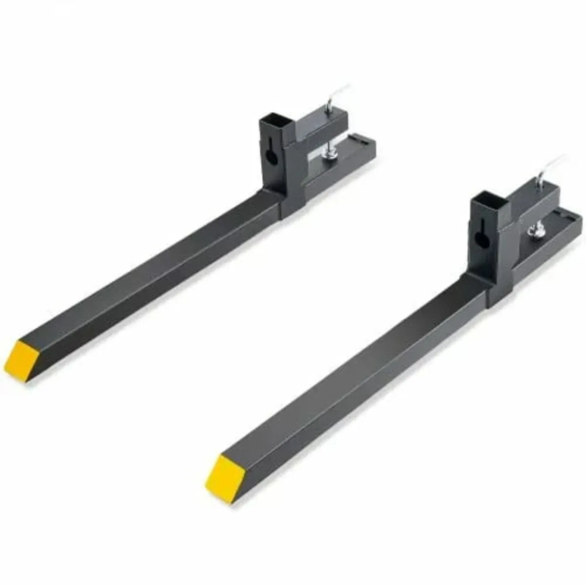 Pallet Forks, 907.2 kg Capacity Clamp on Pallet Fo - Image 1