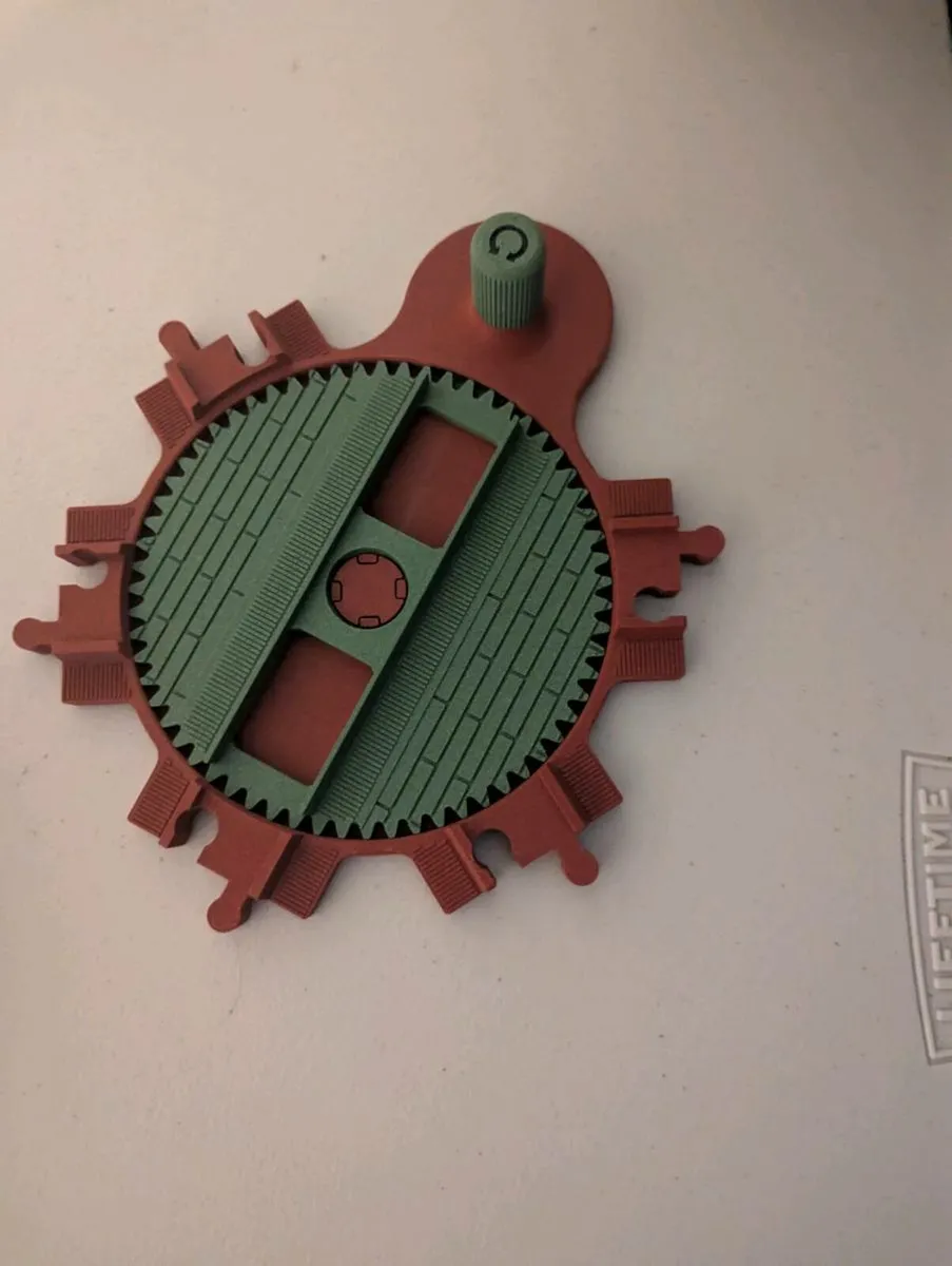 3d printed Duplo Train Turntable