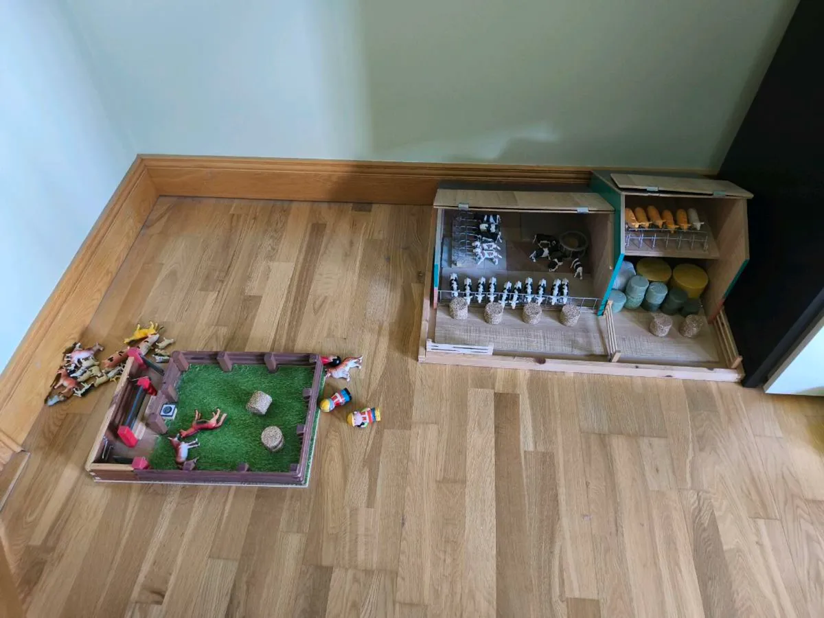 Kids farm tractors, farm set - Image 1