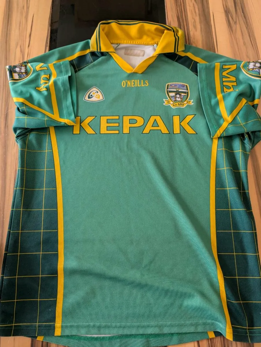 Vintage gaa Meath jersey adult large - Image 1