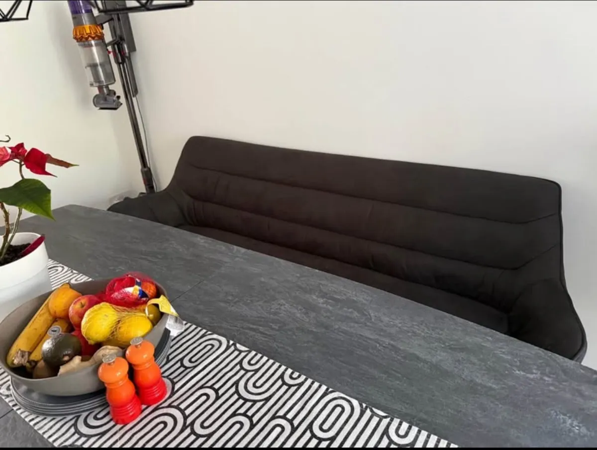 Harvey Norman “Bas” Table & Bench Set – Excellent - Image 4