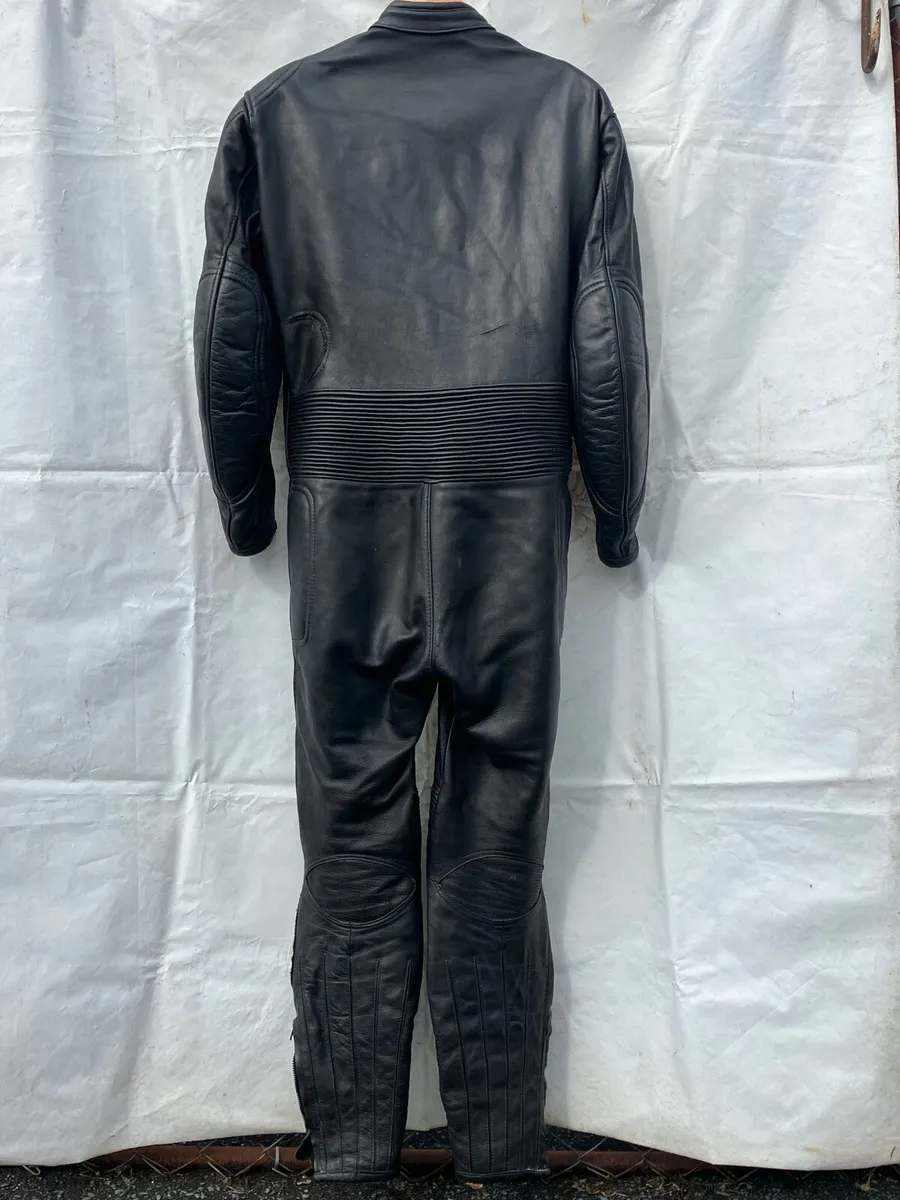 BTK One Piece Heavy Duty Leather Motorcycle Suit - Image 2