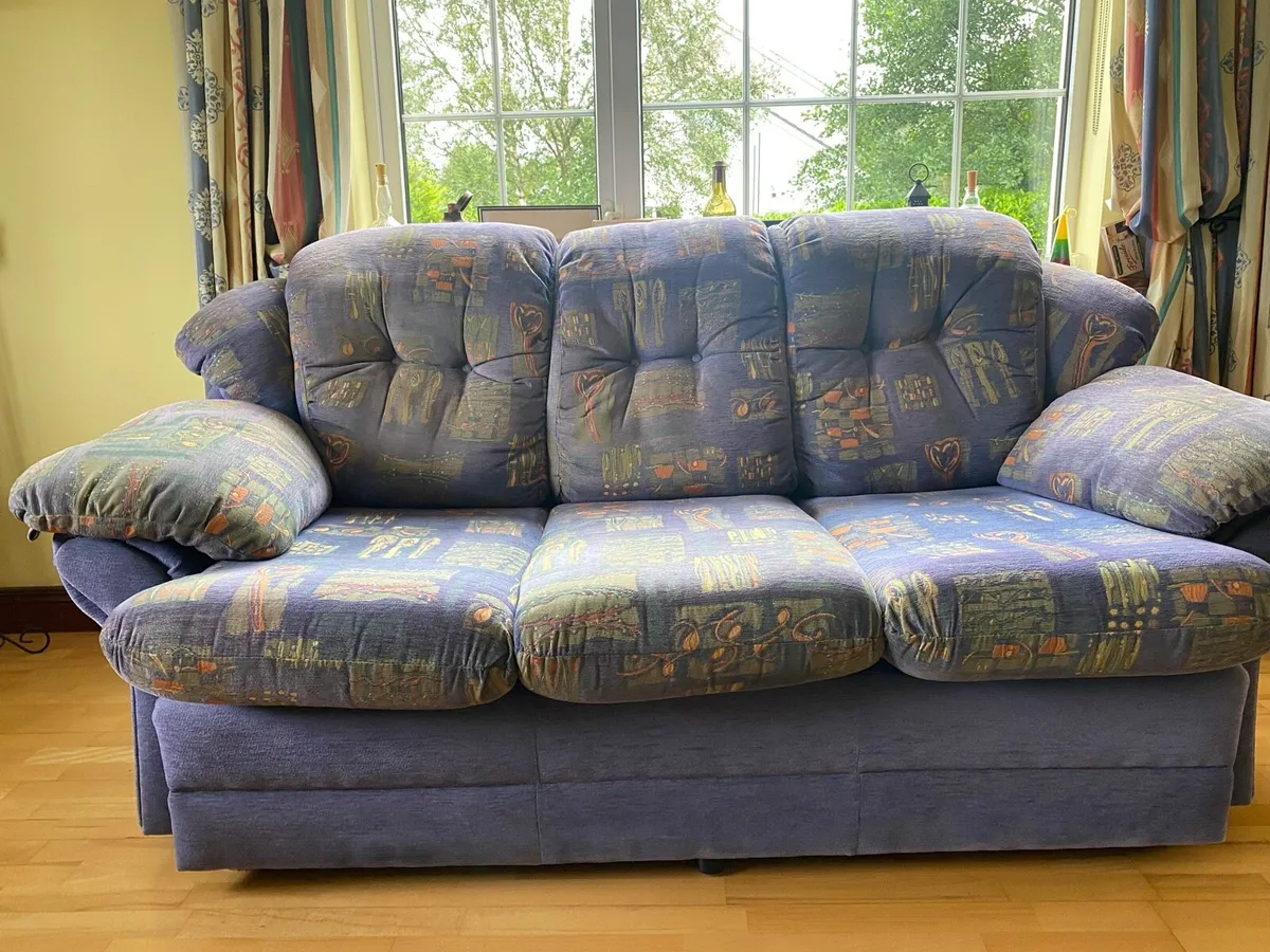 3 Seater Sofa 2 Chairs - Image 2