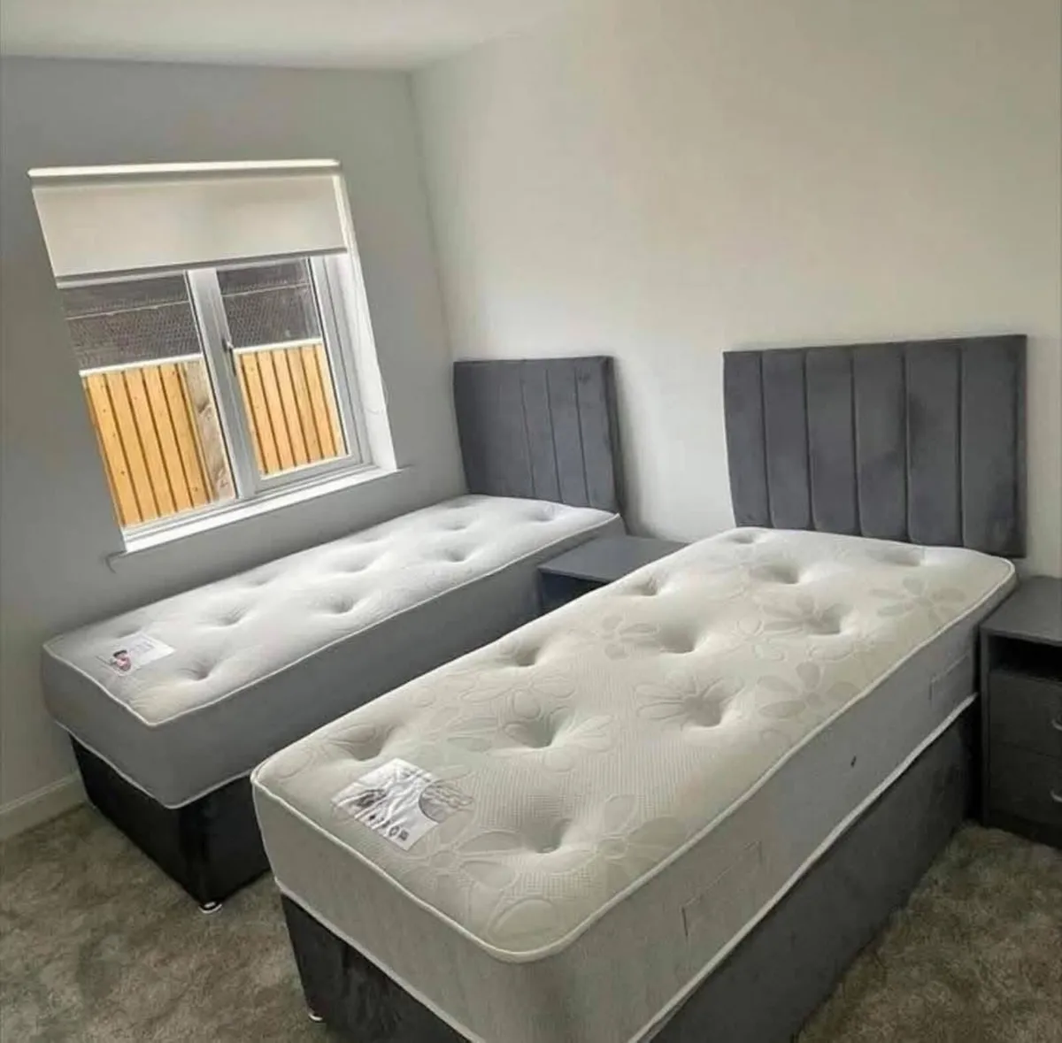 New beds with new mattress